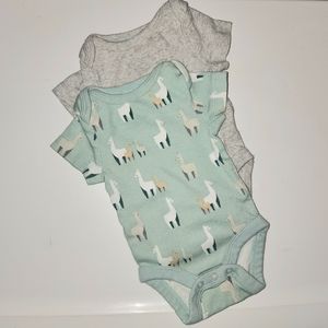 Cloud Island Onsies Set Newborn